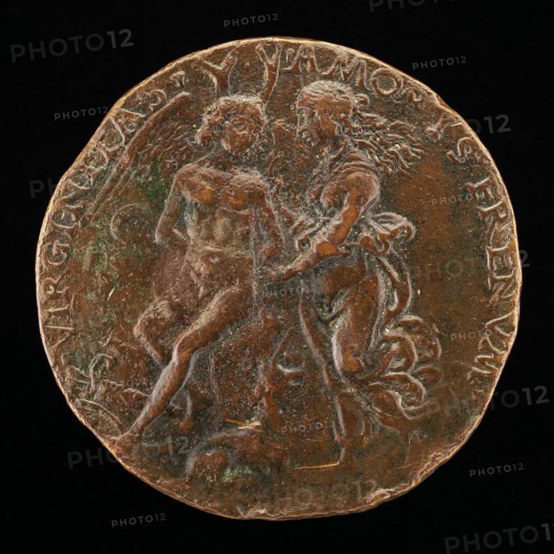 Virginity Tying Love to a Tree [reverse], c. 1495.