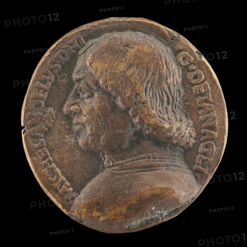 Michelangelo di Guglielmino Tanaglia, 1437-1512 [obverse].