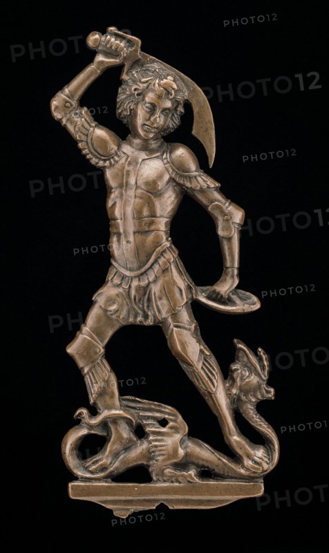 Saint George and the Dragon, 15th century.