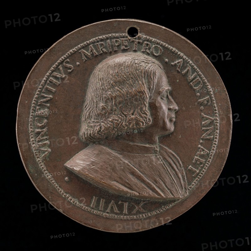 Vincenzo Malipiero, Venetian Patrician, Brother of Francesco [obverse], 1523.