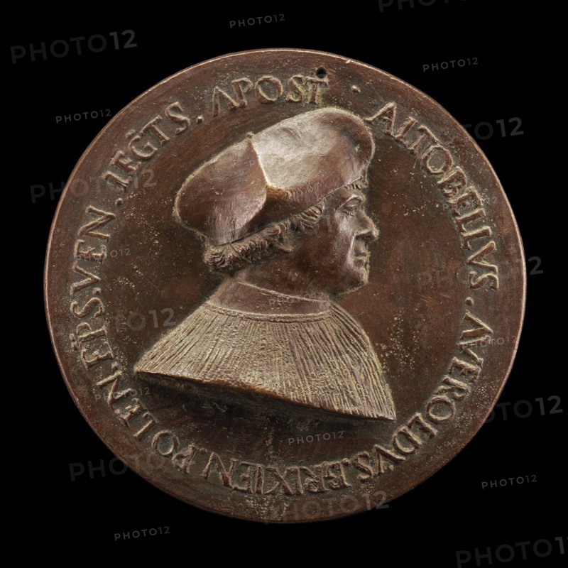 Altobello Averoldo of Brescia, died 1531, Bishop of Pola, Apostolic Legate [obverse], 1520s.