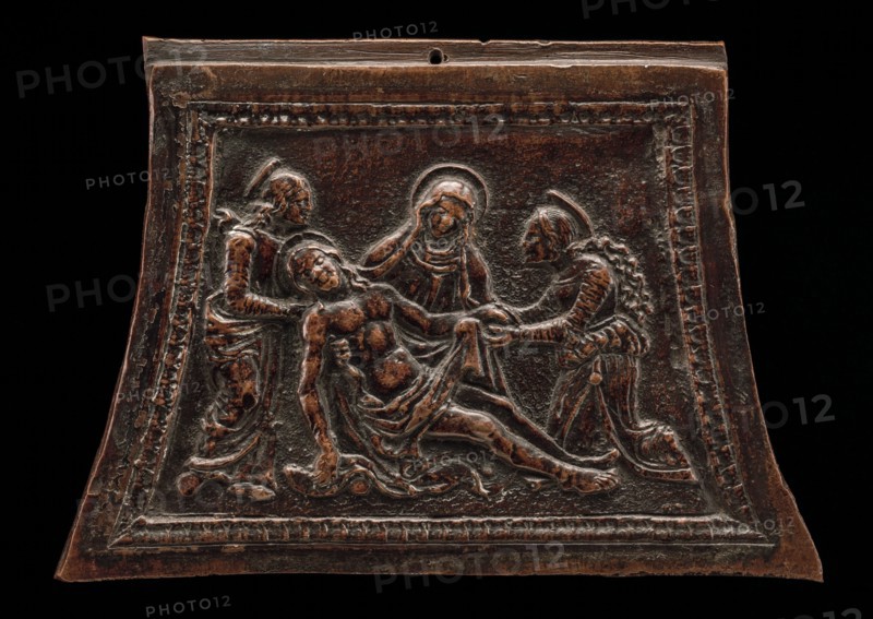 Lamentation Over the Dead Christ, 15th century.