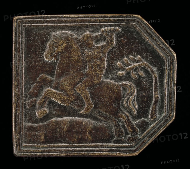 A Horseman, 15th century.
