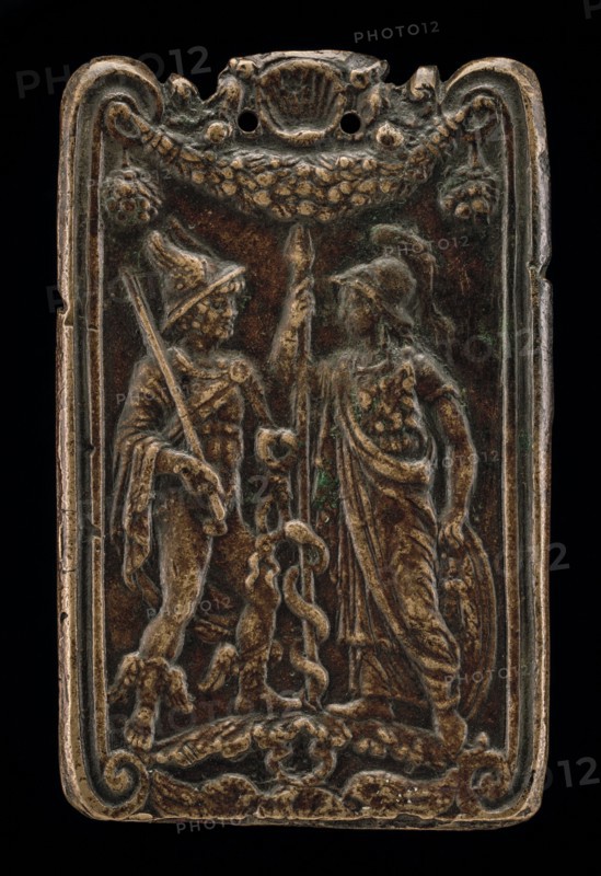 Mercury and Minerva [reverse], late 15th century.