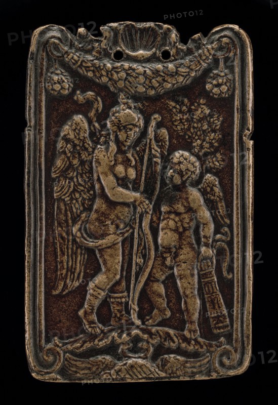 Venus and Cupid [obverse], late 15th century.