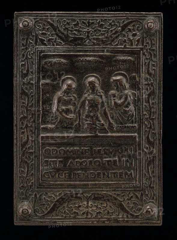 The Dead Christ between the Virgin and Saint John, 15th century.