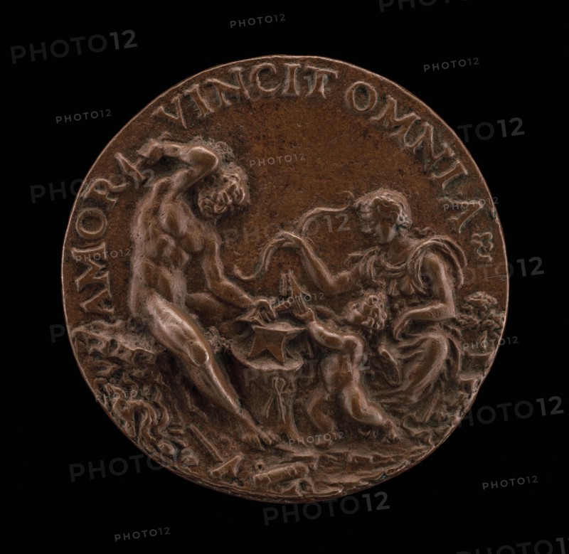 Vulcan Forging the Arrows of Cupid, late 15th - early 16th century.