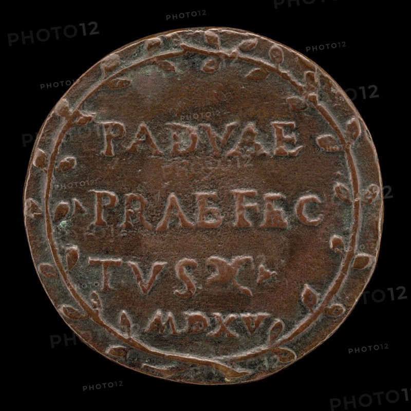 Inscription in a Wreath [reverse], c. 1515.