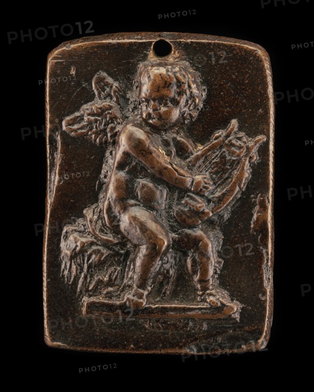 Cupid Playing on a Lyre, c. 1500.