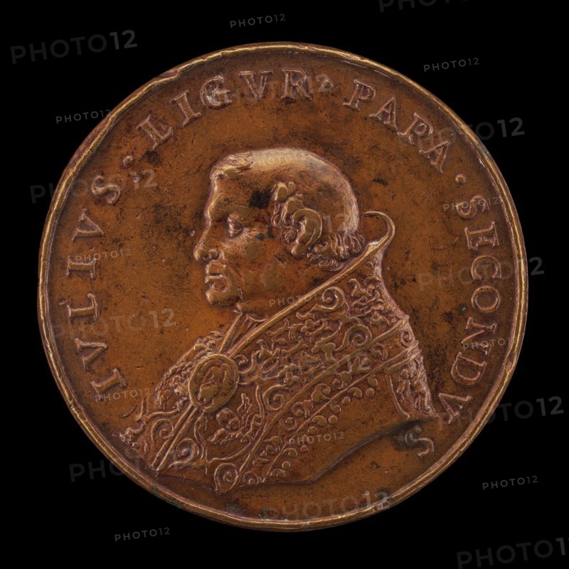Julius II (Giuliano della Rovere, 1443-1513), Pope 1503 [obverse], 1667/1682.