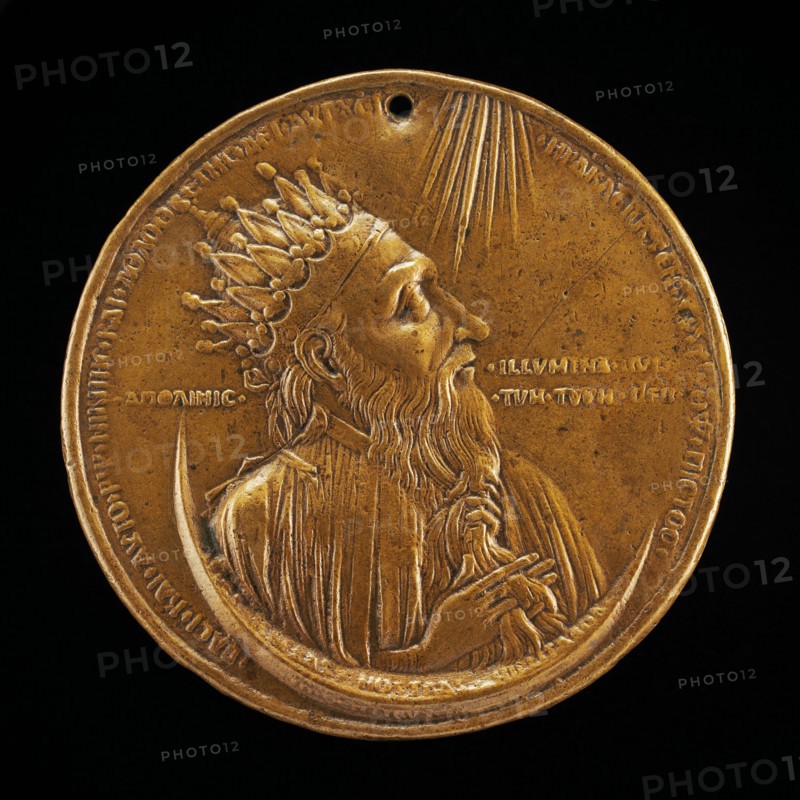 Heraclius I, c. 575-641, Roman Emperor 610 [obverse], 1402/1413.