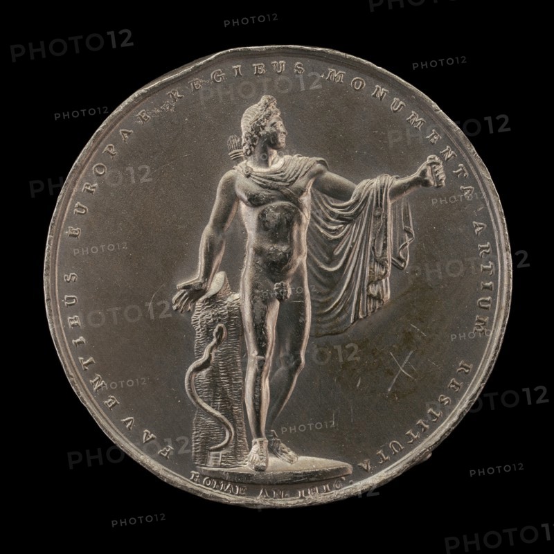 Apollo Belvedere [reverse], 1816.