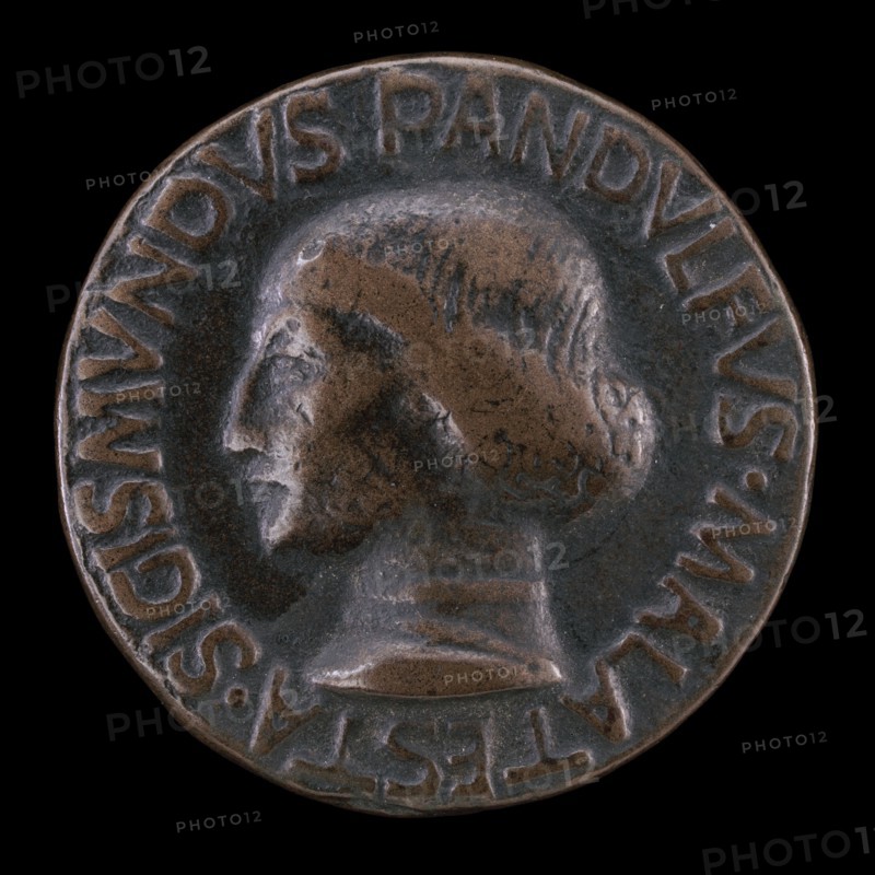 Sigismondo Pandolfo Malatesta, 1417-1468, Lord of Rimini and Fano [obverse], 1447.