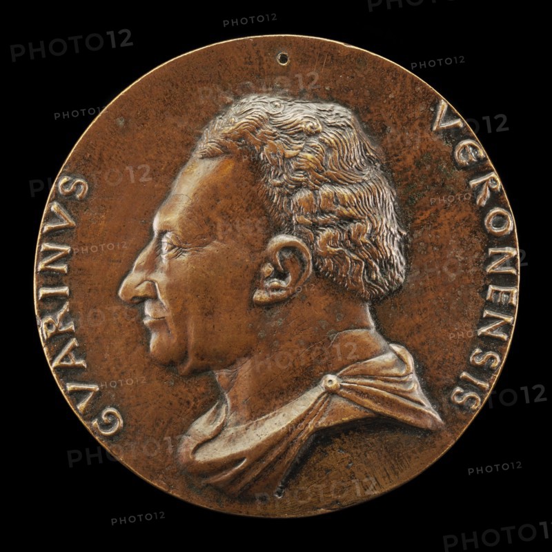 Guarino da Verona, 1374-1460, Humanist [obverse], c. 1446.
