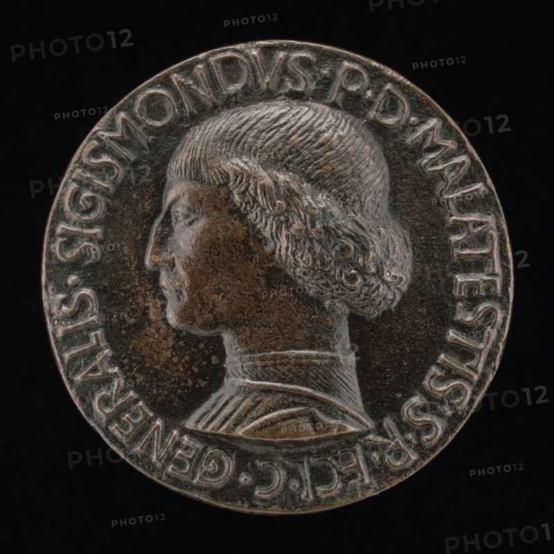 Sigismondo Pandolfo Malatesta, 1417-1468, Lord of Rimini and Fano [obverse], 1446.