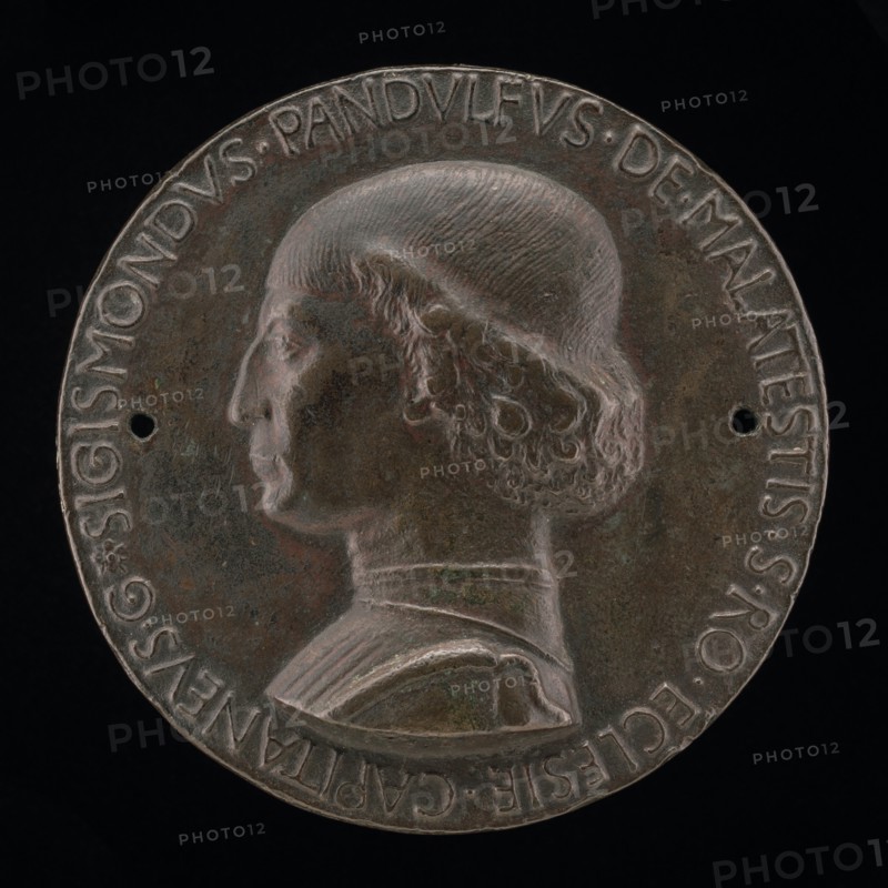 Sigismondo Pandolfo Malatesta, 1417-1468, Lord of Rimini and Fano [obverse], 1446.