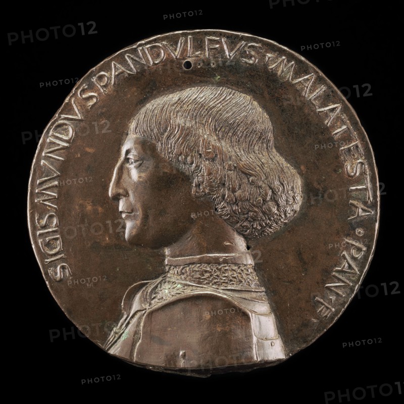 Sigismondo Pandolfo Malatesta, 1417-1468, Lord of Rimini and Fano [obverse], 1446.