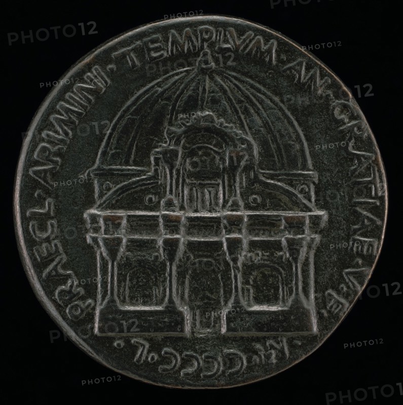 San Francesco at Rimini [reverse], 1450.