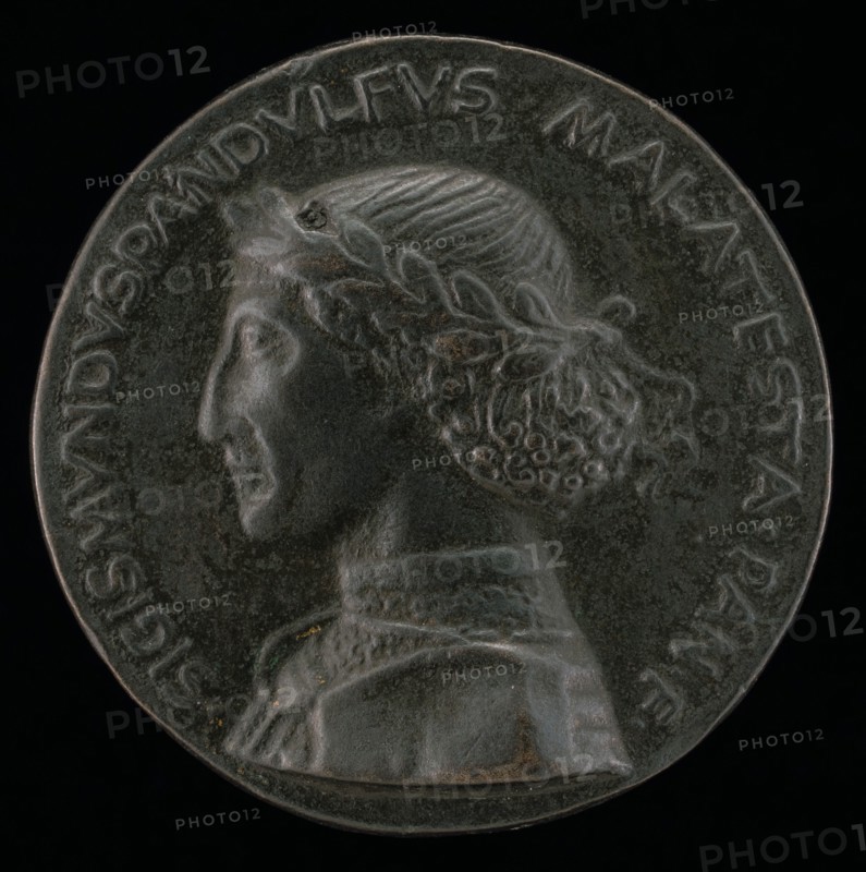 Sigismondo Pandolfo Malatesta, 1417-1468, Lord of Rimini and Fano [obverse], 1450.