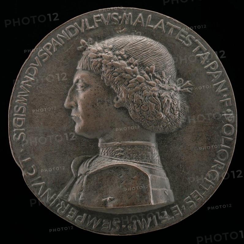 Sigismondo Pandolfo Malatesta, 1417-1468, Lord of Rimini and Fano [obverse], probably 1460/1468.