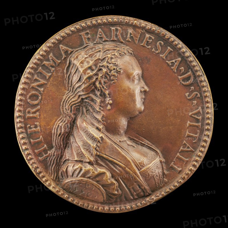 Girolama Farnese, Daughter of Galeazzo Farnese, Wife of Alfonso San Vitale, Widowed 1560, 1556.