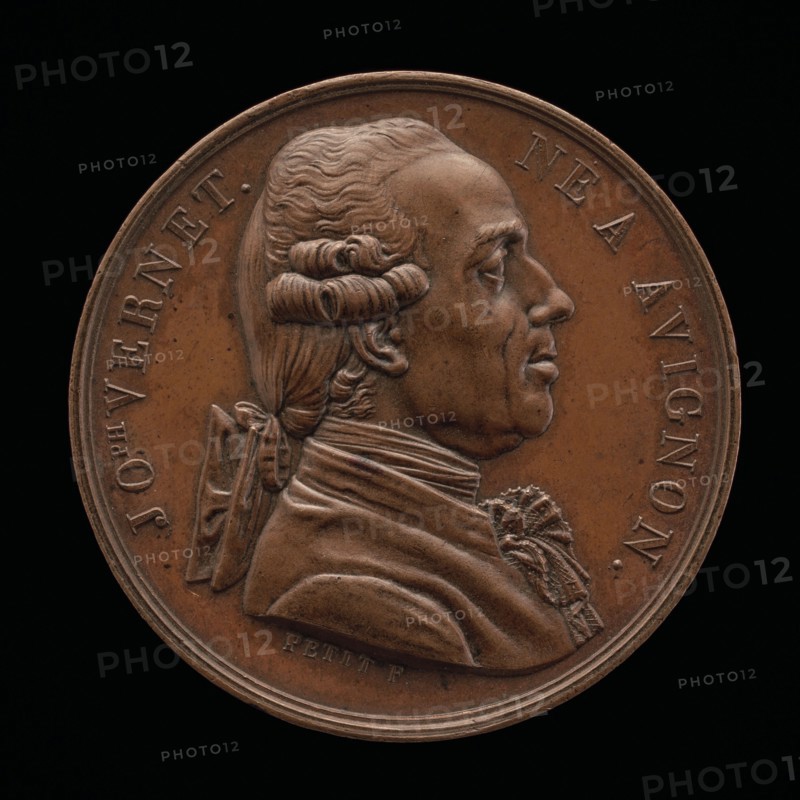 Claude-Joseph Vernet, 1714-1789, Painter [obverse], 1826.