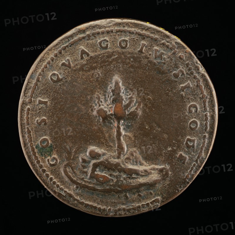 Man Lying at the Foot of a Laurel Tree [reverse], c. 1561.