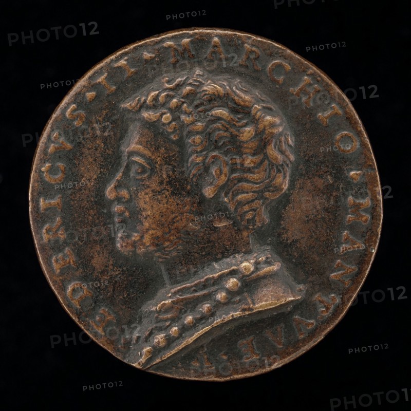Federigo II Gonzaga, 1500-1540, 5th Marquess of Mantua 1519 and 1st Duke of Mantua 1530 [obverse], prob. 1523/1530.