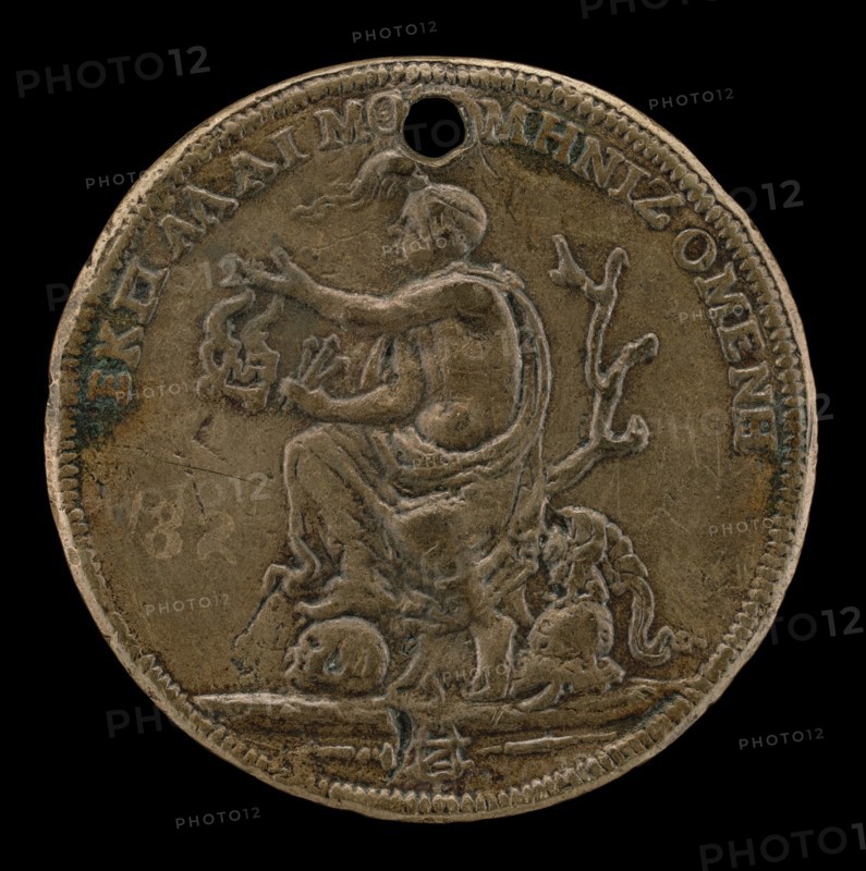 Occasion Holding a Bridle [reverse].