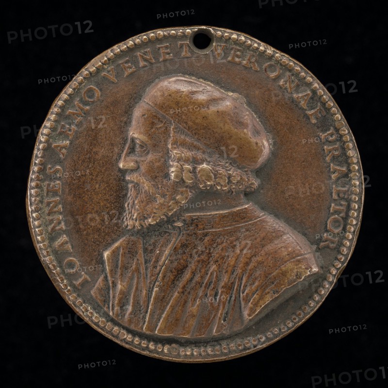 Giovanni Emo, Podesta of Verona 1527 [obverse], 1527.
