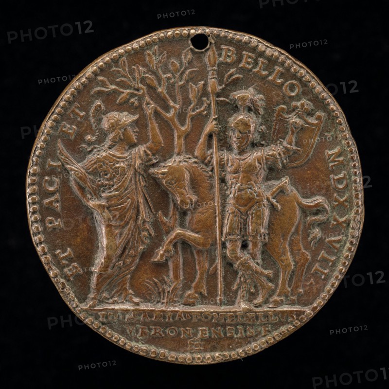 Pallas and Mars [reverse], 1527.