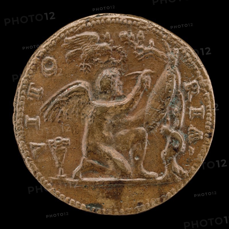 Genius Writing on a Shield [reverse].