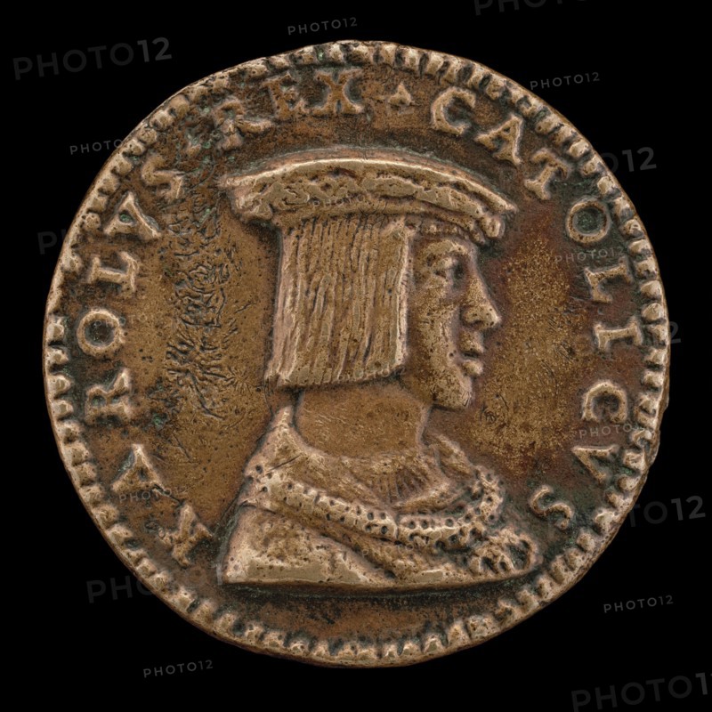 Charles V, 1500-1558, King of Spain 1516-1556, Holy Roman Emperor 1519 [obverse].