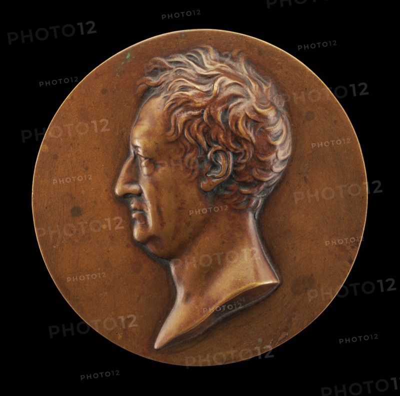 Johann Wolfgang von Goethe, 1749-1832 [obverse], 1809.