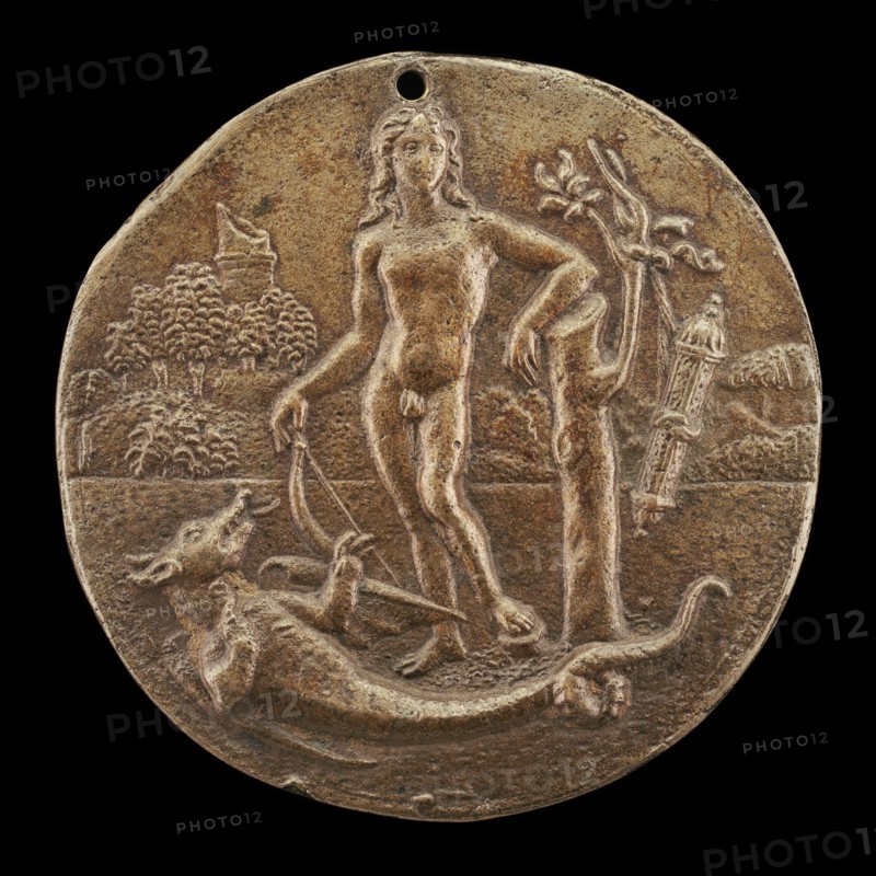 Jason (or Apollo) and the Dragon, early 16th century.