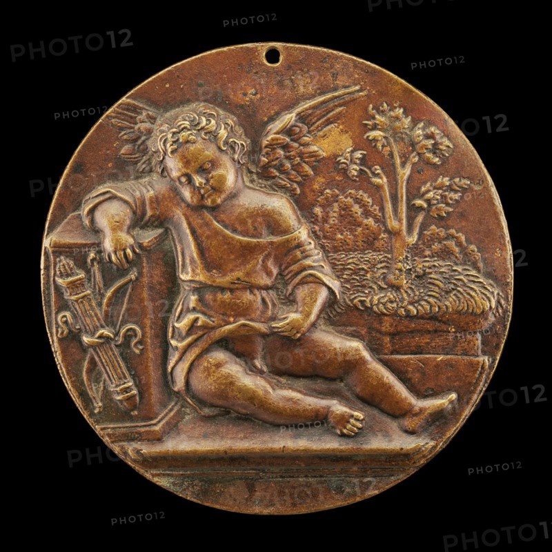 A Sleeping Cupid, early 16th century.