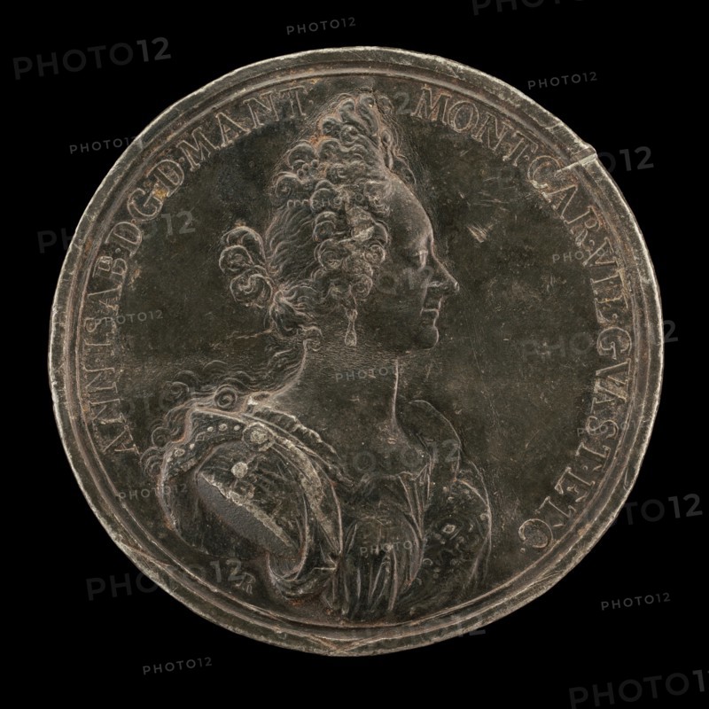 Anna Isabella Gonzaga, Duchess of Mantua, 1698.