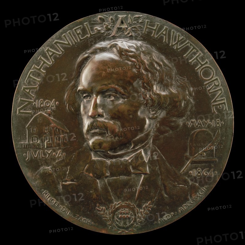 Nathaniel Hawthorne, 1804-1864, Author, 1892.