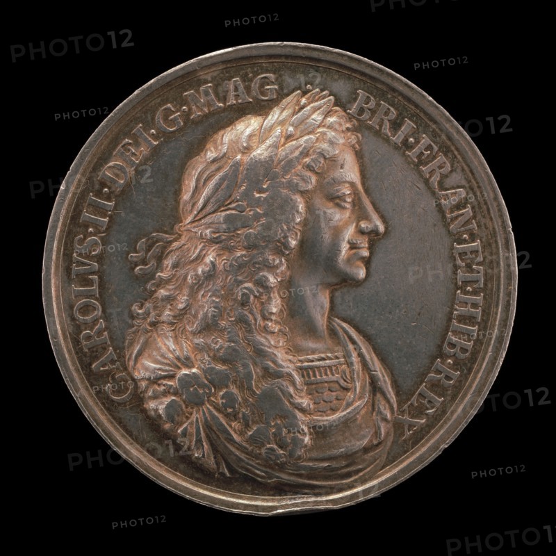 Charles II, 1630-1685, King of England 1660 [obverse], 1662.