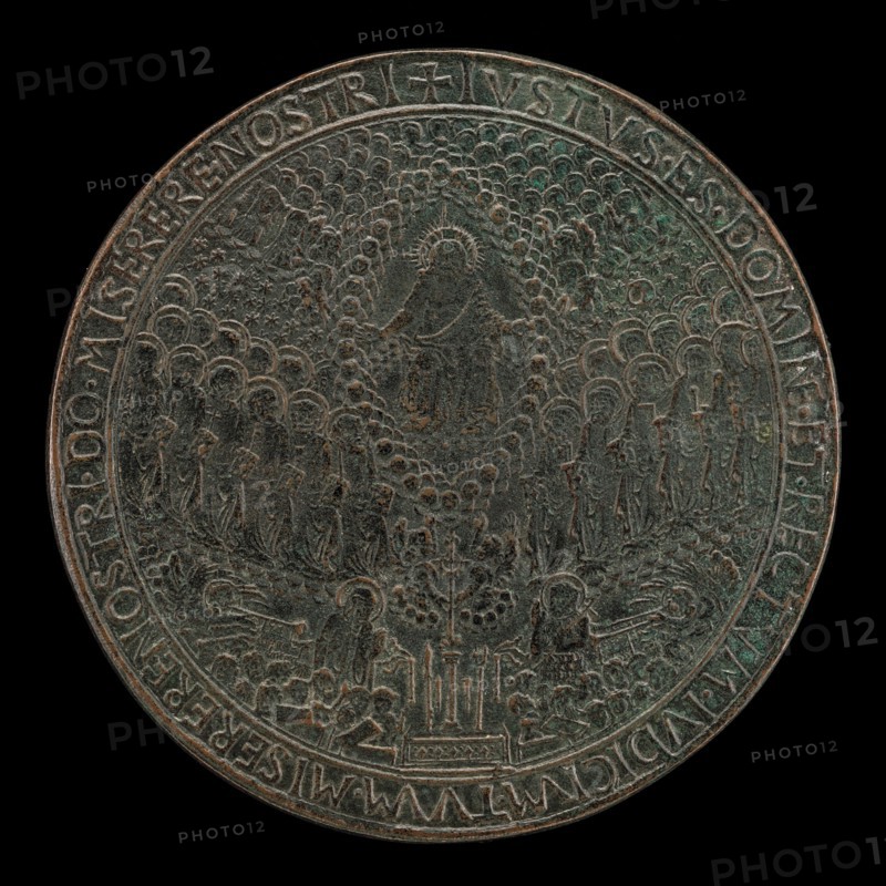 Christ in Glory, and the Resurrection [reverse], probably 1466/1467.