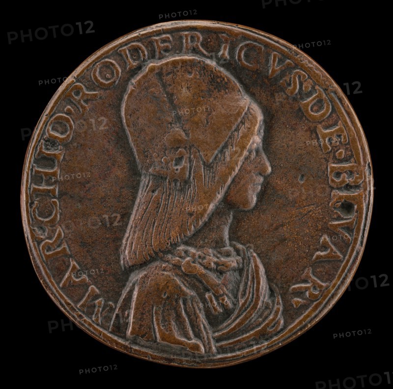 Don Rodrigo de Bivar Y Mendoza, died 1523 [obverse], 1497.