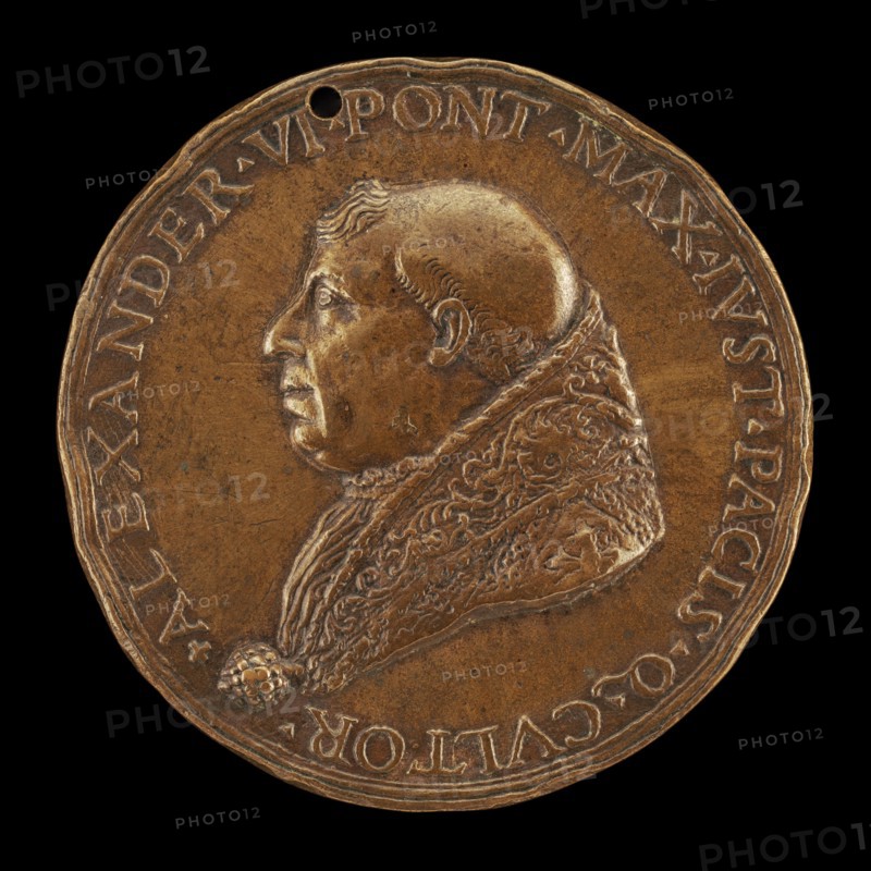 Alexander VI (Rodrigo Borgia, c. 1431-1503), Pope 1492 [obverse], 1492/1503.