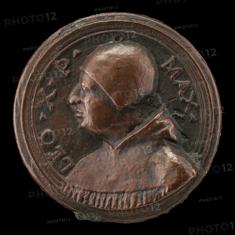 Leo X (Giovanni de' Medici, 1475-1521), Pope 1513 [obverse], c. 1513/1515.