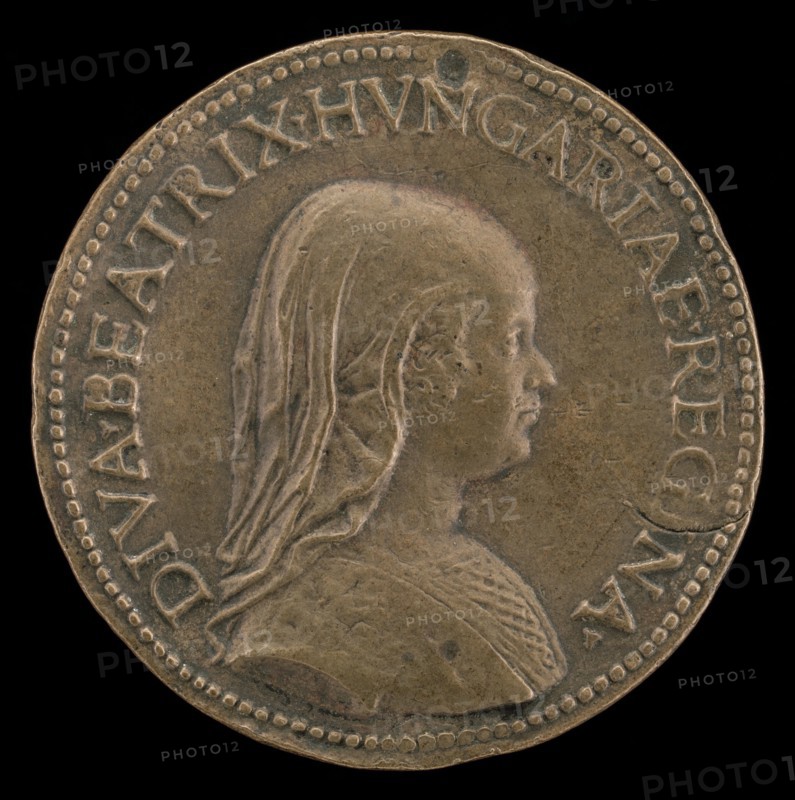 Beatrice of Aragon, 1457-1508 [obverse], probably 1491/1505.