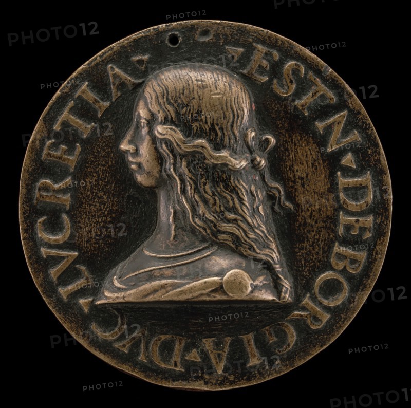 Lucrezia Borgia, 1480-1519, Wife of Alfonso d'Este of Ferrara 1502, 1502.