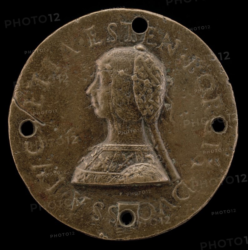 Lucrezia Borgia, 1480-1519, Wife of Alfonso d'Este of Ferrara 1502, probably 1502.