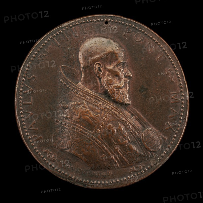 Paul IV (Gian Pietro Carafa, 1476-1559), Pope 1555 [obverse], 1556.