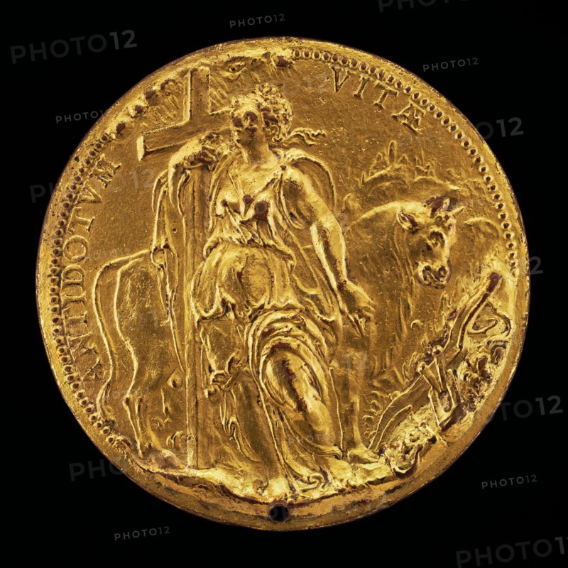 Religion and an Ox [reverse].