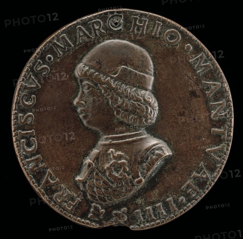 Francesco II Gonzaga, 1466-1519, 4th Marquess of Mantua 1484 [obverse], 1484 or after.