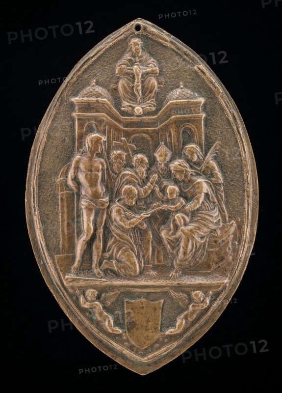 Madonna and Child with Saints.